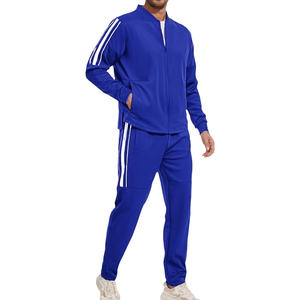 Ensemble de jogging en polaire premium pour homme avec sweat à capuche assorti et taille élastique pour un confort optimal et un style décontracté à la maison - Product Image 5