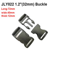 Boucle de sécurité à dégagement rapide en plastique, clips robustes, plusieurs couleurs, logo pour sacs convertibles, ceintures tactiques