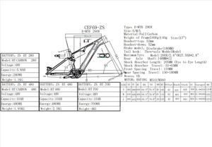 Ánh sáng e-mtb khung cef69 29er Boost dpc030 hiển thị bafang M560 động cơ 720wh Pin Enduro Ebike đầy đủ hệ thống treo Carbon khung - Product Image 6