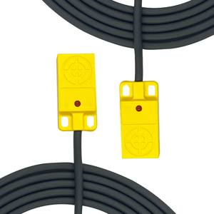 High Square 3-Wire PNP Waterproof Normally Open Inductive Proximity <b>Sensor</b> DC 12-24V IP 67 5mm Sensing - Product Image 1
