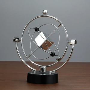 Oscilador Celestial, Globo Metálico Decorativo, Impresión Digital Educativa, Ciencia Espacial, Geografía Celestial - Product Image 4