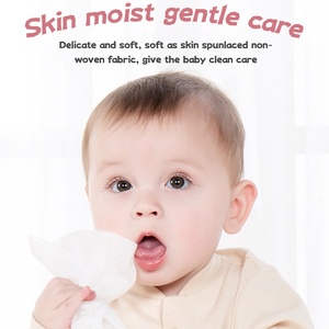 Lingettes pour bébé en tissu non tissé, 99 % d'eau, pour peaux sensibles, parfum personnalisé - Product Image 6