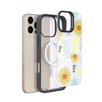 OEM/ODM Trois-en-un Plaque Arrière Magnétique Commutable Coque Rigide de Téléphone Couverture de Luxe Légère Résistant aux Chutes pour iPhone 17 Pro