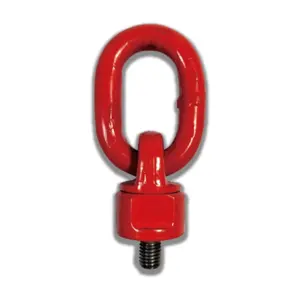 Guaranteed Quality Forged Alloy Steel Rotating Hoist Ring for Construction Accessories Rigging Hardware