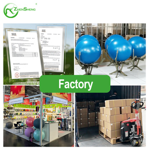 Ballon de yoga <span class=keywords><strong>et</strong></span> de Pilates en PVC épaissi, anti-explosion, éco-responsable, de type ballon <span class=keywords><strong>suisse</strong></span> <span class=keywords><strong>et</strong></span> ballon de grossesse, avec impression personnalisée, par le fabricant Zhensheng - Product Image 5
