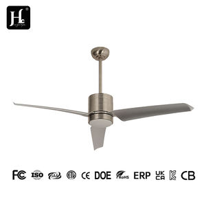 Vente directe de lames en bois 20 pouces 3 lames ventilateur de plafond 230v Yémen moteur à courant continu télécommande ventilateur de plafond - Product Image 3