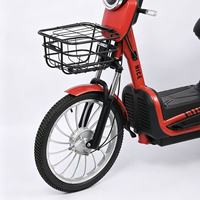 Vélo électrique biplace 48V 500W, cadre en acier haute teneur en carbone, coussin confortable, vélo électrique urbain pour adultes, service OEM