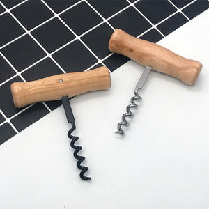 <span class=keywords><strong>Tire</strong></span>-<span class=keywords><strong>bouchon</strong></span> à l'ancienne avec manche en bois petits outils pour ouvre-bouteille de vin Ouvre-bouteille de vin - Product Image 2
