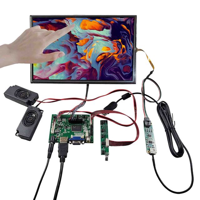 Resistive Touch Screen Panel 10.1Inch 1280X800 Lcd Display Panel With H/d Vga Av Lcd Reversing Control Board Touch Panel Kit