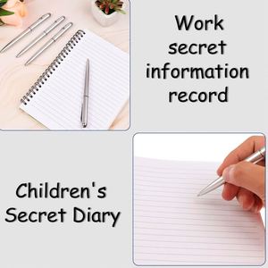 Promotional Led UV Light Magic Spy Cheating <b>Pen</b> With Secret Invisible Ink for Kids Children - Product Image 5