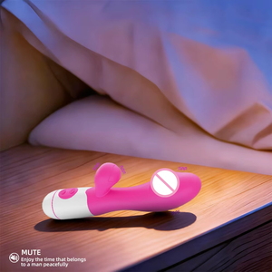 Vibratore Realistico a Doppia Vibrazione con Logo Personalizzato, Ecologico, 20 Frequenze, Impermeabile IPX6, Ricaricabile USB per Donne - Product Image 5