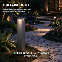 Lampadaire LED Litecent IP65 étanche 3,5W 7W 10W AC220V-240V pour éclairage paysager extérieur, lampes de jardin, lampes de pelouse