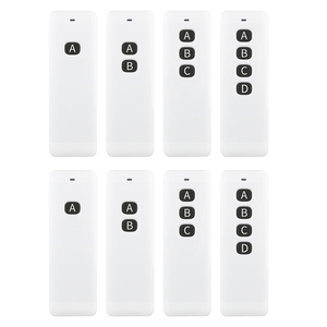 315MHz 433 MHz 4-tombol pemancar RF nirkabel kode tetap 433 MHz pengendali jarak jauh untuk pintu garasi - Product Image 5