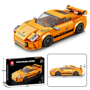 Bloques de Construcción de Auto Deportivo de Alta Tecnología, Juguete para Niños y Adultos, Bloques de Construcción de Auto de Carreras, Modelo de Ensamblaje, Juguete de Regalo - Product Image 1