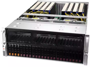 <span class=keywords><strong>Servidor</strong></span> 4U de Supermicro con dos GPU 9004 hasta 6TB 4800MT/s, superservidor <span class=keywords><strong>ECC</strong></span> DDR5 de hasta unidades - Product Image 2