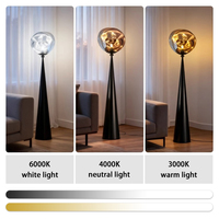 Lampes sur pied décoratives personnalisées de style nordique, design luxueux, pour salon, hôtel, café, bar, décoration intérieure