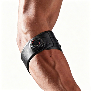 Sangle de coude de tennis personnalisable OEM pour hommes et femmes, coussinet de compression respirant et antidérapant, support de <span class=keywords><strong>bras</strong></span> réglable pour le sport et l'entraînement - Product Image 1