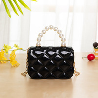HB-015 Modische, günstige, hochwertige, mehrfarbige Mini-Handtasche, Damen-Perlen-Umhängetasche, modische Damenhandtaschen