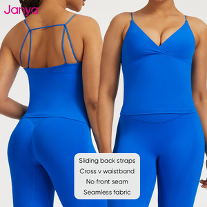 Conjunto de Ropa Deportiva para Dama al por Mayor Estilo Tik Tok para Gimnasio y Fitness Sin Costuras Traje de Yoga para Mujer - Product Image 4