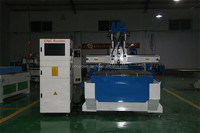 Machine de découpe CNC pour bois et contreplaqué avec moteur servo, contrôle Syntec/RichAuto, 3 axes, vidéo de formation incluse, en promotion