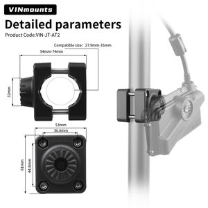 Pince simple réglable robuste pour appareils de pêche LOWRANCE Active Target 2 uniquement VIN-JT-AT2 - Product Image 4