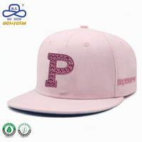 2026 Mode Custom Snapback Baseball Caps Herringbone Sportieve Oxford 5-Panel Flat Brim Petten met aangepast logo voor straatfeest