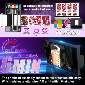 Impresora de Película PET de Inyección de Tinta en Oferta, Impresora de Película PET Digital de Escritorio con Circulación de Tinta L800, Máquina DTF Pequeña para Camisetas - Product Image 4