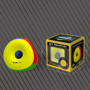 Cubo de Velocidad QiYi Stickerless Void <span class=keywords><strong>Pyraminx</strong></span> 3x3, Cubo Mágico Triangular Hueco, Rompecabezas Profesional, Juguetes Educativos para Niños - Product Image 6