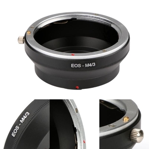 อะแดปเตอร์เมาท์เลนส์กล้องวิดีโอสำหรับกล้องถ่ายรูป EOS-M4/3 EF-M43 ใช้ได้กับ <span class=keywords><strong>E</strong></span>-PL1 <span class=keywords><strong>E</strong></span>-PL2 <span class=keywords><strong>E</strong></span>-PL3 <span class=keywords><strong>E</strong></span>-PL5 - Product Image 3