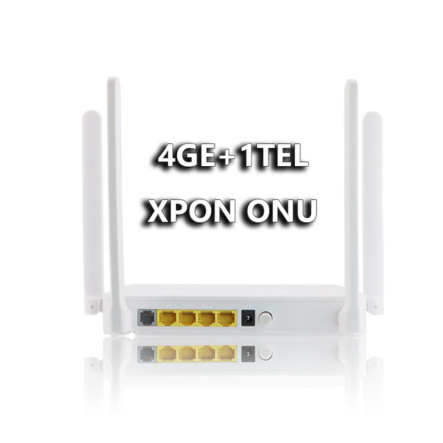4 Antennas XP6485-4 ZAX279128 ONT Telecommunication Dual Band GPON ONU FTTH 4GE 1POTS WIFI VOICE 5dbi XPON ONT Huaw Ont Eg8247w5