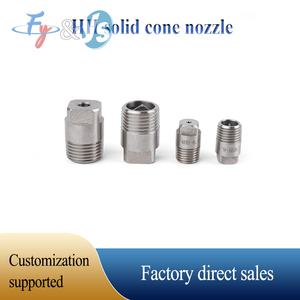 Buse BSPT HH en acier inoxydable 316L-Buse conique pleine/solide haute pression réglable pour usines chimiques et systèmes de refroidissement - Product Image 4