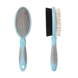 Pet Supplies Dog Grooming Products Make Up Tools Double Sided Dog Hair Remover Pet Accessories Slicker Brush Pet Dog Comb