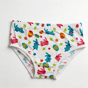 Pantalon d'été pour bébé fille <span class=keywords><strong>OKIDS</strong></span> en fibre de bambou respirant et imprimé - Product Image 2