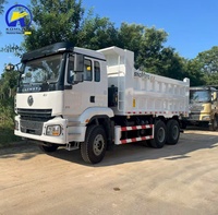 Camion benne d'occasion Shacman 6x4 à 10 roues, poids lourd, en promotion pour le Ghana