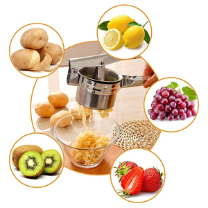 Triturador de Patatas de Acero Inoxidable al por Mayor 3 en 1, Exprimidor de Frutas y Limones, Prensa de Ajo, Utensilios de Cocina, Prensa de Puré de Patatas - Product Image 6