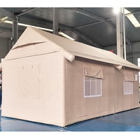 Tente de camping de luxe multi-personnes personnalisée en usine tente familiale gonflable d'extérieur pour maison tente gonflable de camping