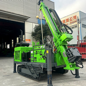 디젤 구동 펌프 모터 및 기어 부품이 장착된 600m-1000m 깊이 완전 자동 크롤러 유압 코어 드릴링 장비 - Product Image 5