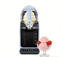 Machine à boissons glacées OEM 200W, machine à crème glacée portable avec 5 modes prédéfinis, récipient de 1,8L, machine à slush pour usage domestique
