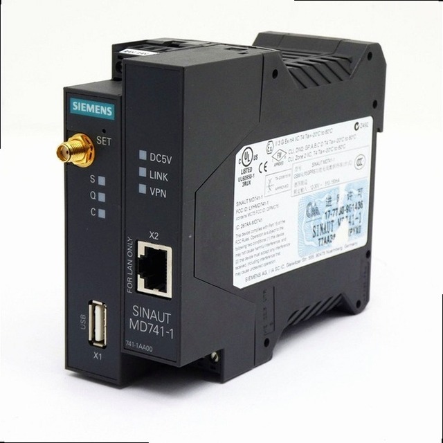 6NH9741-1AA00 MD741-1 Industrial GSM GPRS Modem for Remote Monitoring and Telecontrol