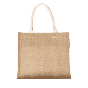 Manufacture Customized Logo Eco-Friendly <strong>Jute</strong> <strong>Bag</strong> Custom Coated Linen <strong>Jute</strong> <strong>Tote</strong> <strong>Bags</strong> Burlap - Product Image 2