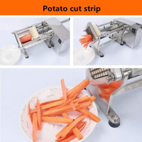 Aardappelsnijder Aardappel Fry Cutter Aardappelchips Snijmachine Aardappeltoren Snijmachine