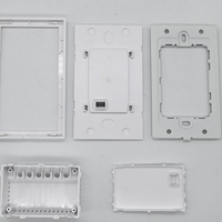 Boîtier de commande intelligent pour interrupteur tactile domestique en PC sablé IP54, design moderne, pour variateur et prise, 120*72*38mm CN234