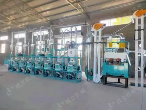 Wheat Flour Mill Machine 30/20/10ton Day Commercial Wheat Flour Production Line With Cleaning Machine