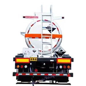 中国3轴油箱拖车30000- 50000升液体油棕榈油箱拖车