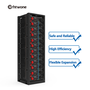 Solution de stockage d'énergie Erhtwone ESS 60 kW, batteries Lifepo4 51,2 V 100 Ah, <span class=keywords><strong>8</strong></span> unités en parallèle, batterie de montage en rack 800 Ah pour la maison - Product Image 6