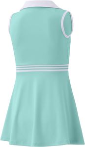 Disesuaikan Logo Polo V-Neck rok olahraga gaun tenis tanpa lengan dan pakaian Golf dengan desain pinggang yang nyaman - Product Image 2