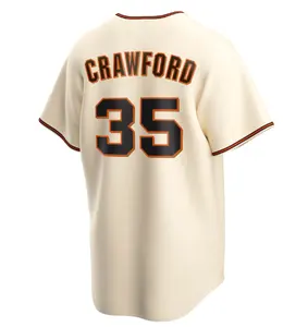 Maglie da Baseball cucite a buon mercato San Francisco 35 Brandon 5 Mike Yastrzemski 28 Buster Posey Pederson bond