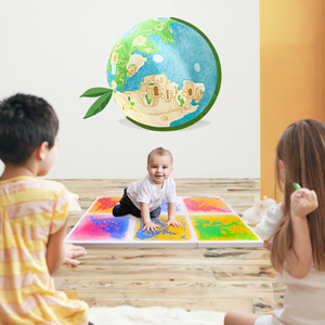 Bordo del Puzzle sensoriale educativo Montessori della prima infanzia per 3-12 anni Unisex PP/tessuto Non tessuto 30cm * 30cm insegnamento - Product Image 4