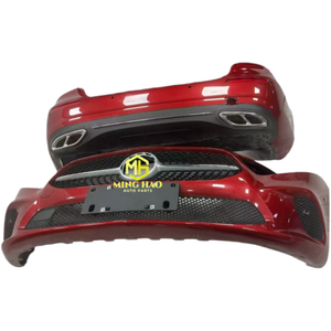 Para mercedes-benz W177 A180 A200 <span class=keywords><strong>A220</strong></span>, parachoques de coche, componentes delanteros y traseros completos, incluidos faros de radiador de rejilla - Product Image 4