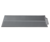 Tapis de séchage de vaisselle en silicone pour cuisine Tapis d'égouttage antidérapant pour comptoir Tapis d'égouttage pour vaisselle